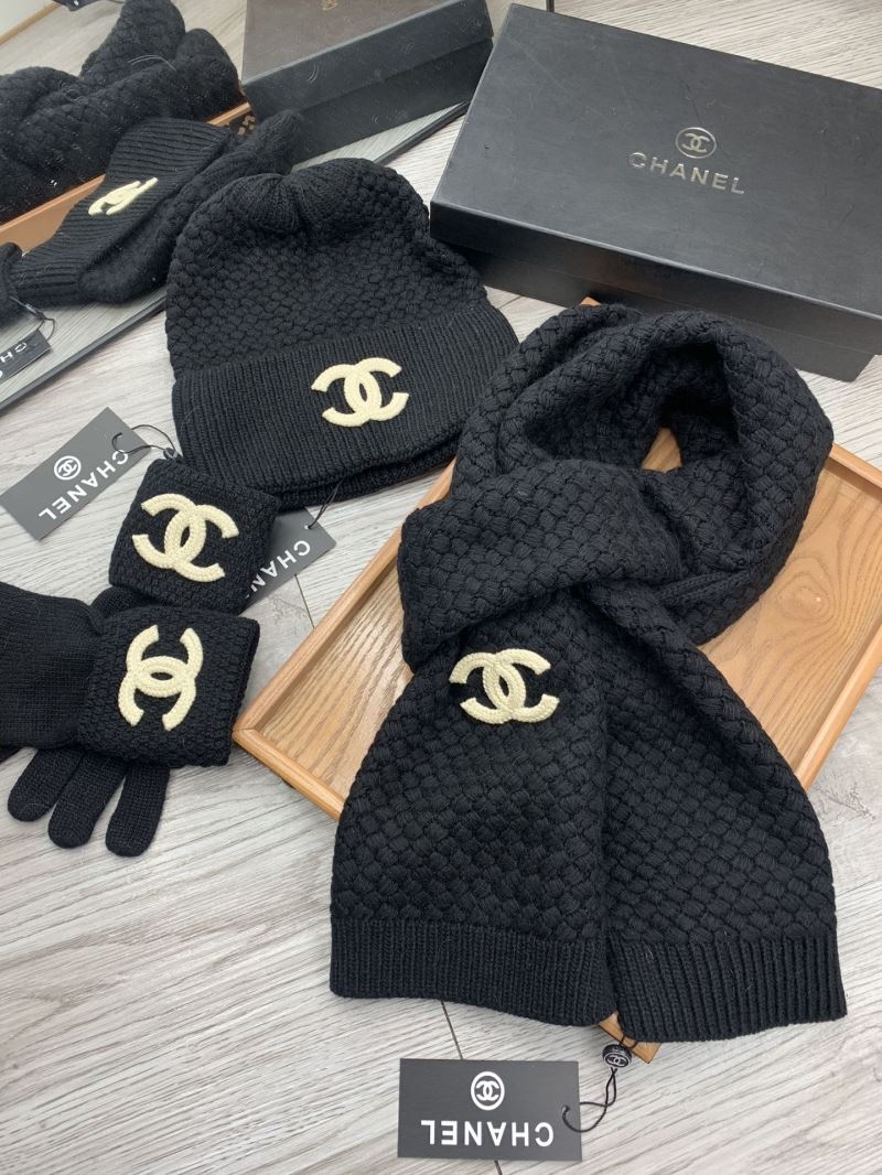 Chanel Caps Scarfs